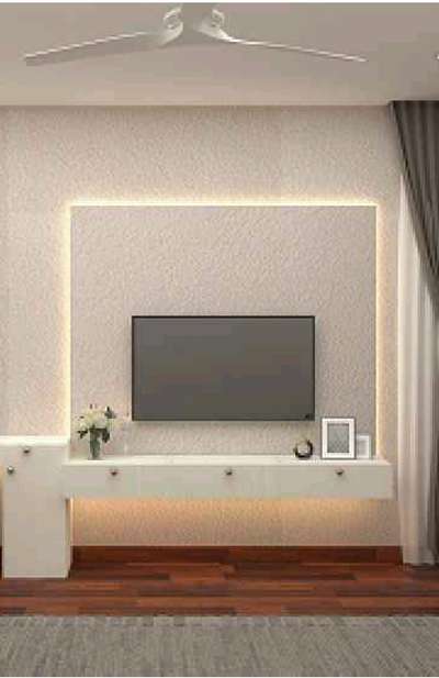 your budget your style only LED unit made by gypsum material   #tvunits