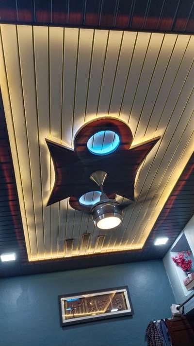 waterproof Pvc false ceiling we provide best quality in budget rates pls contact us  #Interior  #PVCFalseCeiling  #HomeDecor  #arcitecture  #cielingdesign  #bast  designe