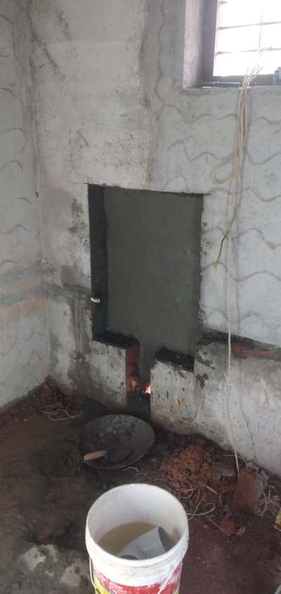 #Plastering and grouting for installing concealedflushtank #9072550574#Vishnu#Alappuzha