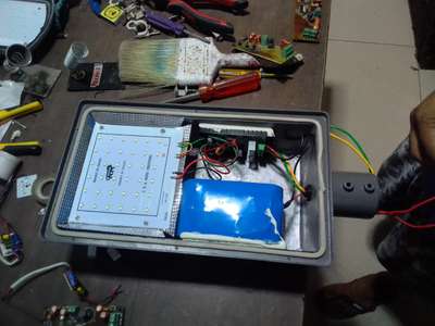 street light repairing work