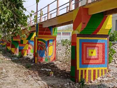 Haridwar om pull ...wall art project .multi colors .7292031728.