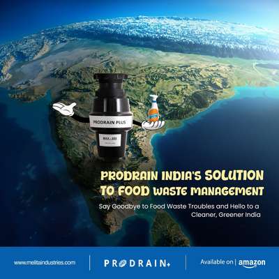 Say goodbye to food waste troubles and hello to a cleaner, greener India with ProDrain MAX-889! 🌱✨
Our powerful food waste disposer helps reduce kitchen waste while keeping your home and the planet cleaner. Available now on Amazon! 🛒

#EcoFriendly #WasteManagement #ProDrainIndia #CleanGreenIndia #KitchenUpgrade