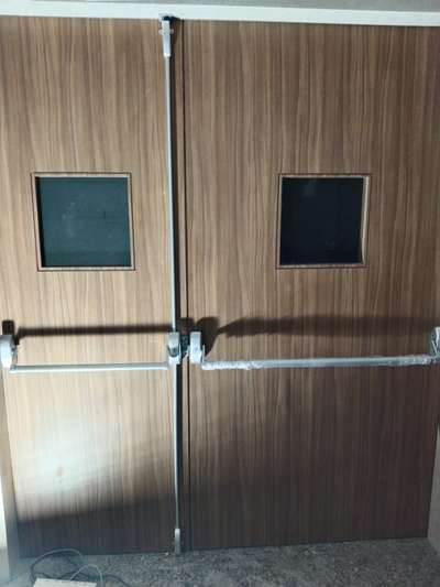 wooden fire door only installation