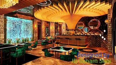 Restaurant cum Bar interior  Design #Nagpur#