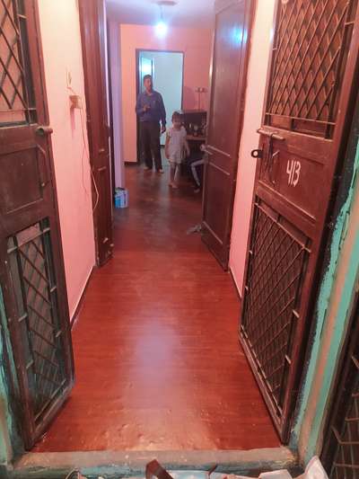 vinly flooring work by Chetan interior in sec 25 noida