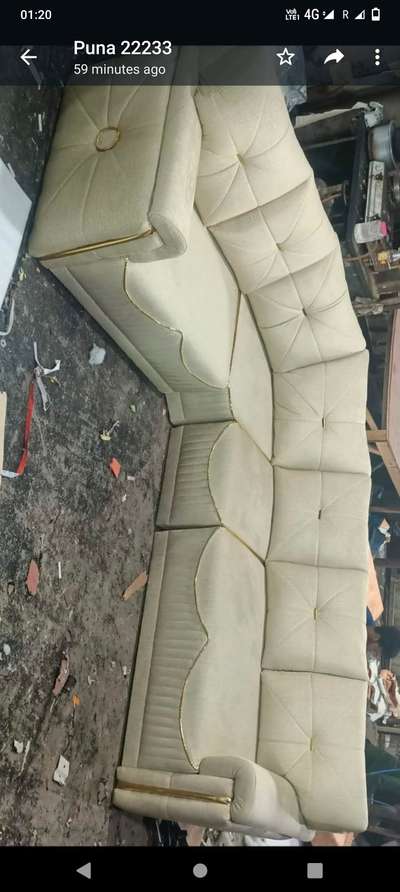 corner sofa set #corner  #sofa#
price 60000 only 
contact no. 9540903396