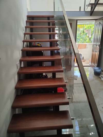 wooden stair