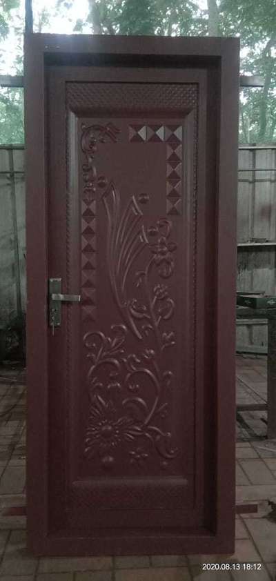 steel door embossed