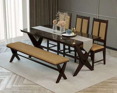 6 seater Dining set 
.
.
.
.
#DiningTable #diningroom #_newhome #DiningChairs #DiningTable