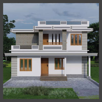 #frontElevation #3d  #rendering  #HouseDesigns  #elevation  #RenovationProject