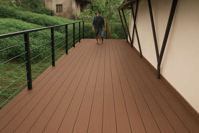 wpc decking 
# resort  #InteriorDesigner #hotelinteriordesign #hotels #BalconyGarden