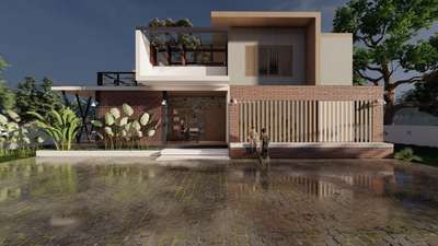 #exterior #elevation #architect #kayamkulam #KeralaStyleHouse