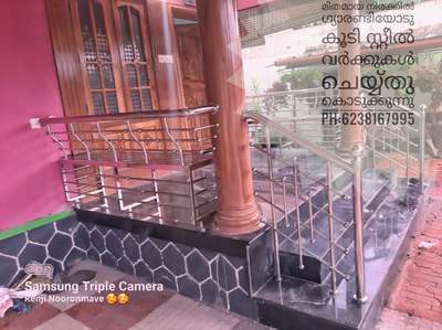 Bench And Sopanam 304 Material. #StaircaseHandRail  #sopanam  #contracters  #homeowners  #mallappally  #Kottayam  #Kollam  #Alappuzha  #steelworks