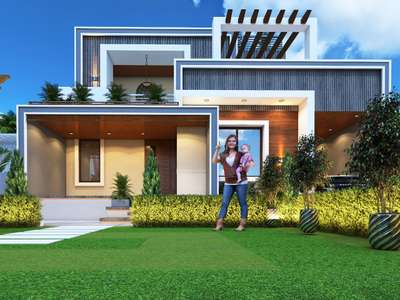 *3D Front elevation residential *
we will provide front elevation in 3D with 3 option