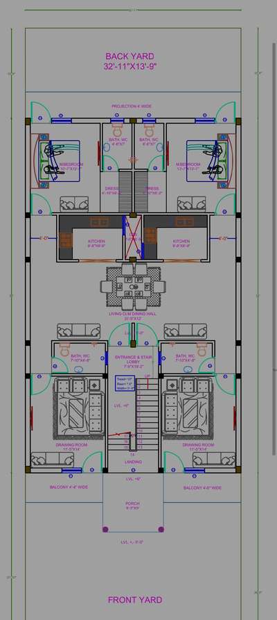 #FloorPlans  #HouseDesigns  #Architect  #Architectural&Interior  #best_architect  #gharkenakshe  #house_map