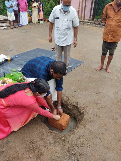 #new project @ chengalam
#stone laying ceremony
#feeling blessed😇