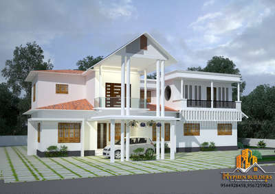 #Kannur  #exteriordesigns  #HouseRenovation