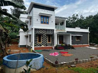 #Client:Akhil A.N  #Area:2200sq.ft  #Location:Thazhathuvadakara(Kottayam) #Designed&Constructed by:Frame Builders And Designers LLP