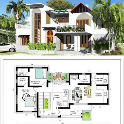 #KeralaStyleHouse #1500sqftHouse #Palakkad #FloorPlans #render3d3d #allkeralaconstruction #InteriorDesigner #exteriordesigns #ElevationDesign #homeplan #3dvisualizer 
More details contact: