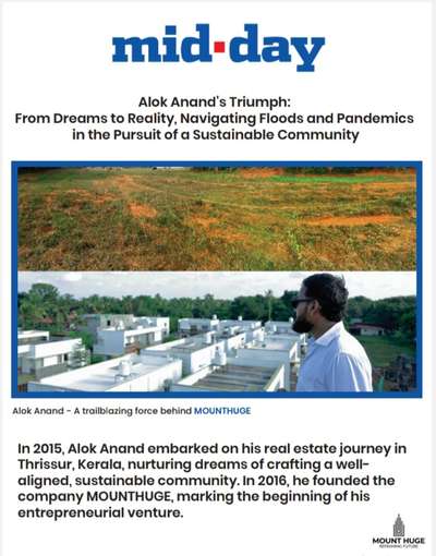 Join me in celebrating Alok Anand's incredible journey, turning dreams into reality amidst challenges. His resilience and determination in creating a sustainable community stand as a testament to perseverance and dedication. #AlokAnand #Resilience #Inspiration #HouseConstruction #Thrissur #southindia #realestateinvesting