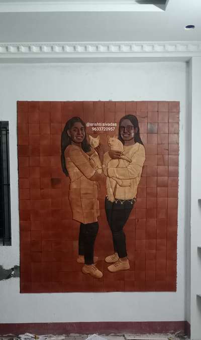 work at coimbatore 
terracotta wall mural
mob:9633720957