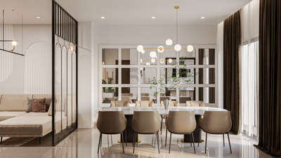 dining interior
residential apartment
location : Banglore 


 #apartments  #DiningTable  #RectangularDiningTable  #diningarea  #washroomdesign  #washbasinDesign