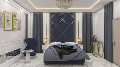 #Master bedroom with full Bed 
Head  #3d bedroom design# full bed head