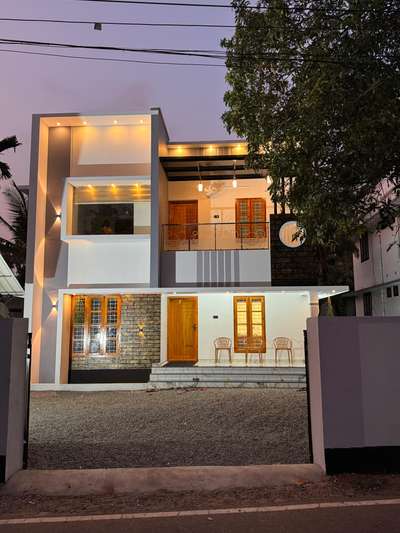 Project completed at konnamukku Prakulam, Kollam.... # Construction  Interior  #InteriorDesigner  #interiorDesign  #HomeDecor  #planning  #structuraldesign  #buildersinkerala