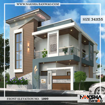 Running project #rajapark Jaipur
Elevation Design 34x55
#naksha #nakshabanwao #houseplanning #homeexterior #exteriordesign #architecture #indianarchitecture
#architects #bestarchitecture #homedesign #houseplan #homedecoration #homeremodling #rajapark #india #decorationidea #rajaparkarchitect

For more info: 9549494050
Www.nakshabanwao.com