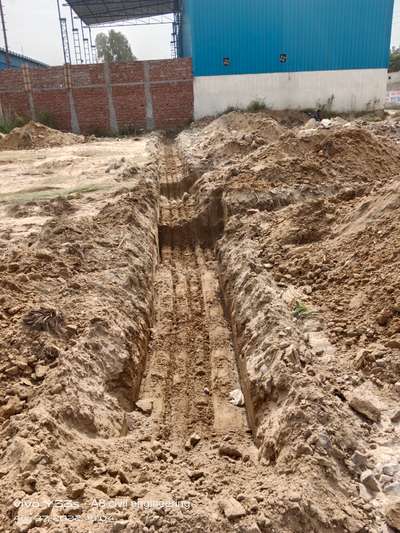 new site at site b,,,surajpur#digging #Demolition