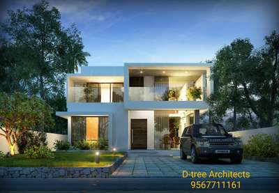 4bhk residence 2200 sq.ft #ContemporaryHouse  #LandscapeGarden  #BalconyLighting  #boxtype  #GlassBalconyRailing  #SlidingWindows