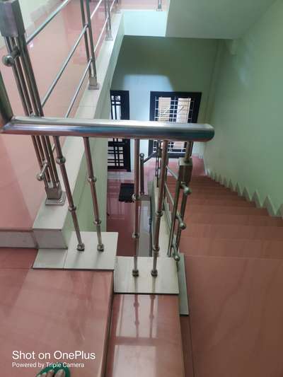 Staircase made by Vitrified Tiles
