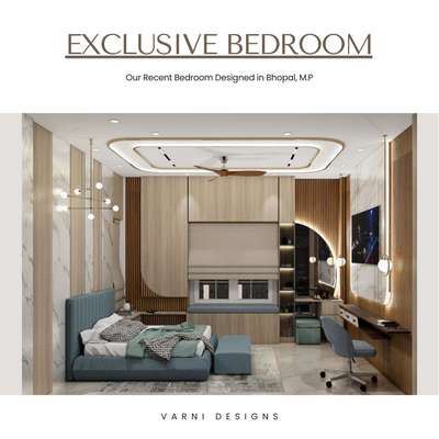 Bedroom Design in bhopal
Residential/appartment interior starting from Rs.2000/ room (3d visual only)
For further queries please contact 7974404086 or email us at varniinteriors@gmail.com
 #BedroomDesigns  #BedroomDecor  #BedroomCeilingDesign  #InteriorDesigner  #KitchenInterior  #LUXURY_INTERIOR  #interriordesign  #3DPlans  #3dmodeling #3D_ELEVATION #3dkitchen  #sketchupmodeling #vrayrender #exteriordesigns #furnituredesigner  #autocad  #enscaperender #ElevationDesign  #2DPlans #2dDesign  #2dautocaddrawing  #GlassStaircase  #StaircaseDesigns