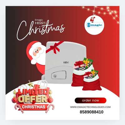 Christmas Limited Offer🥳✌️
Key Gate motor 
7 years warranty

Contact new:
@emagic_technologies_