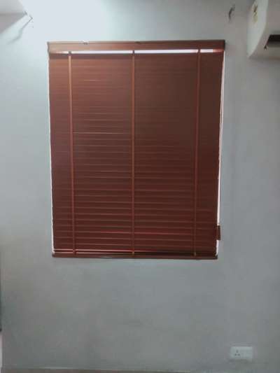 wooden blinds