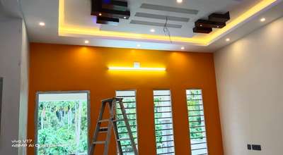 interior coloring styles,
work completed @ mechira,chalakudy #vibrantpainting