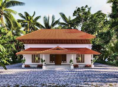 Kerala minimal house design