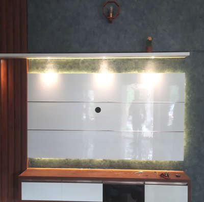 TV unit with lighting @ Kulathur , near Infosis , Trivandrum .