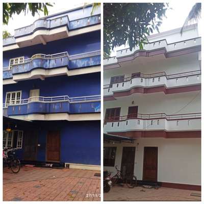 work finished 4days
thanks. 70.12.53.01.52
 #IndoorPlants #TexturePainting #Painter #KeralaStyleHouse #keralastyle #riskanalysis #kakkanad #please_contact_for_any_enquiry #lovepaint #keraladesigns #lowbudget