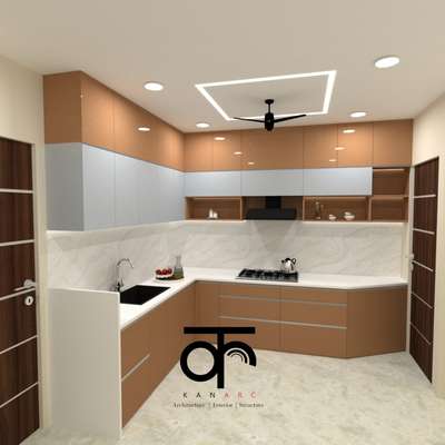 kitchen design. #ModularKitchen #KitchenIdeas #LShapeKitchen #InteriorDesigner #indorehouse #indore #HouseDesigns