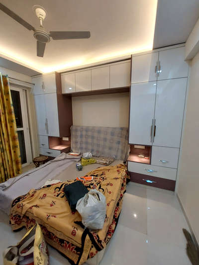 #acrylic  finishing  #wardrobe  with  bad kusan # #