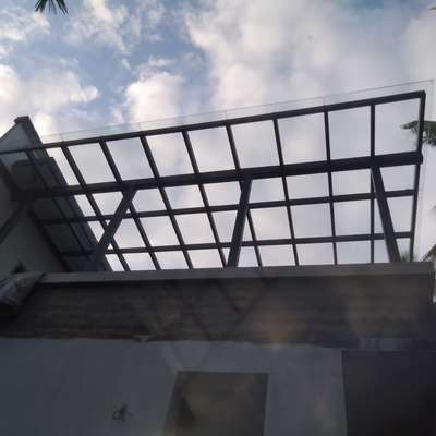 Teffon glass roofing work