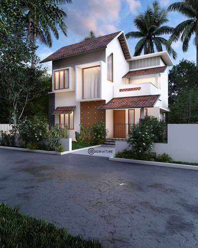 A small house in 4.25 cents. 3bhk, 1230 sqft. budget 23 lakhs 
#KeralaStyleHouse #SlopingRoofHouse #modernhome