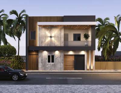 Front Design of Residential building