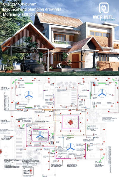 MEP INTL. DESIGN STUDIO
wa.me/918301001901
Client: Mr.Shiburam

#MECHANICAL #ELECTRICAL #PLUMBING #INTERNATIONAL 

Electrical Plans | Plumbing Plans | HVAC Plans | Technical Support | Supervision | Contracting  തുടങ്ങിയ സർവീസുകൾക്കെല്ലാം ഞങ്ങളെ  Contact  ചെയ്യാവുന്നതാണ്..
+918301001901

we have a good MEP team  with more than 15 years  of experience  in INDIA,GCC & USA projects

കൂടുതൽ വിവരങ്ങൾക്കും സാമ്പിൾ ഡ്രോയിങ്‌സ് ലഭിക്കുന്നതിനും ബന്ധപ്പെടുക!.

MEP INTL. DESIGN STUDIO
design| engineering| contracting

 #MEP  #MEP_CONSULTANTS  #mepdrawings  #mepdesigns  #mepengineering  #mepplan #electricalplans  #electricalplan #electricaldesign #electricaldrawings #electricaldrafting #electricaldesigning #electricalplumbing #electricalplumbingdrawing #plumbingdrawing #plumbingplan  #plumbingdesign  #watersupply #drainagesystem #Architect #architecturedesigns  #civilcontractors #homesweethome #homedesignkerala #homeinteriordesign