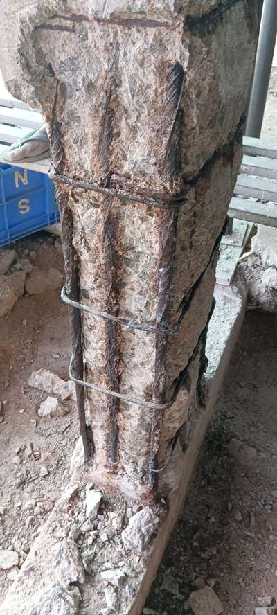 Repair of a corroded column   #repairing #repair #REPAIRWORKS #repairingb #retrofitting #renovations #pillar #pillerdesign #column #Structural_Drawing #magicStructure #structuralengineering #structureknowledge #structurework #structuralengineer #structuredesigning #structuraldesign #structural_designs #structural #structuralengineering🏗️ #structuralengineers #structural_stability_certificate #structural_design