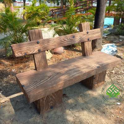 Concrete Wooden bench @ Kanakapura Bangalore 

#concretedesign #concretebench #concretewoodbench #cementartwork #Gardenfurniture  #ferrocement #hardscape #landscape #gardening #gardendesign #sittingbench #gardenbench #bangalore #mirzabrotherscementdecoration