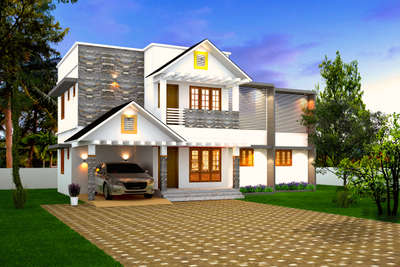 #exteriordesign #3Dvisualization #3dview #3dmax #housedesigns