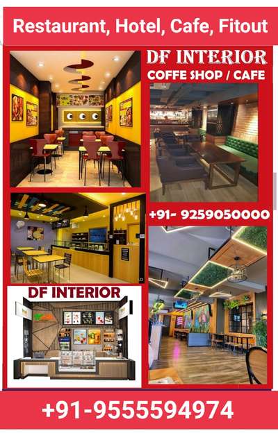 Restaurant Hotel Cafe Banquet hall interior Fitouts Provider Services  #InteriorDesigner  #Architectural&Interior  #Interlocks