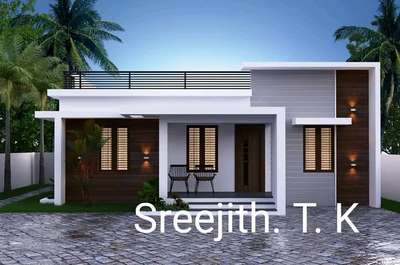 800 Sqft ൽ  നിർമ്മിക്കാവുന്ന 3 ബെഡ് റൂം  വീട്.